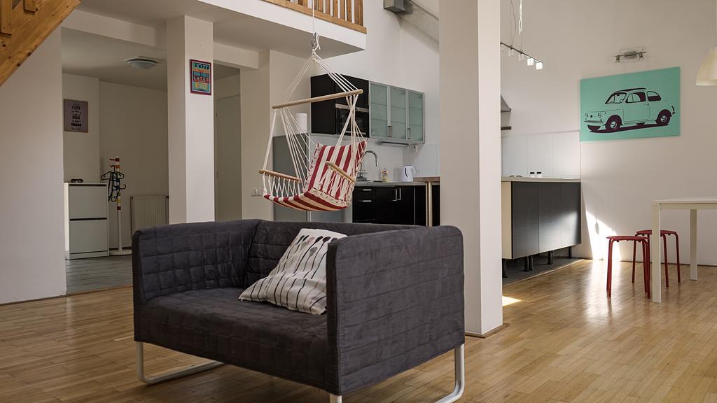 Apartment Loft With Amazing Terrace Prague
